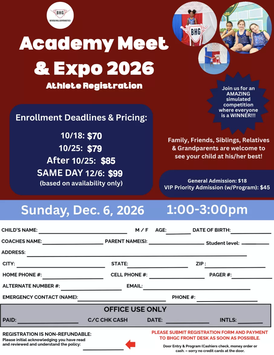 Athlete Registration 2026