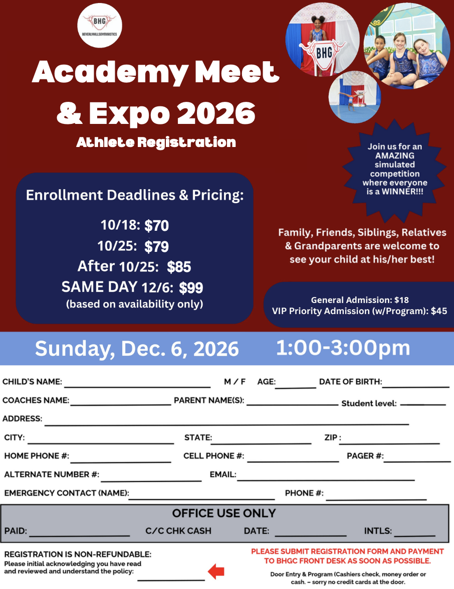 Athlete Registration 2026